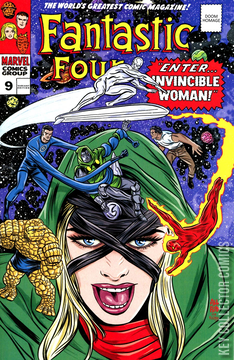 Variant Cover for Fantastic Four #9