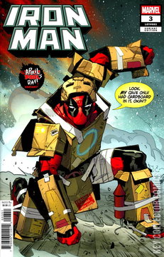 Variant Cover for Iron Man #3