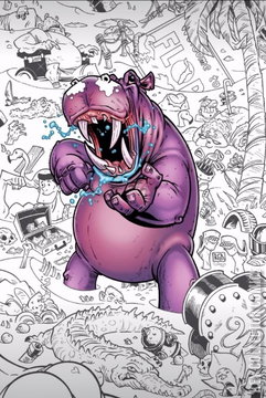 Variant Cover for Florida Hippopotamus Cocaine Massacre #1