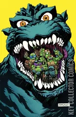 Variant Cover for Teenage Mutant Ninja Turtles x Godzilla #4