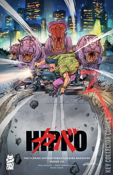 Variant Cover for Florida Hippopotamus Cocaine Massacre #2