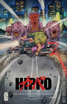 Variant Cover for Florida Hippopotamus Cocaine Massacre #2