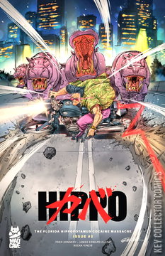 Variant Cover for Florida Hippopotamus Cocaine Massacre #2