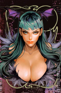 Variant Cover for Darkstalkers x Street Fighter: Hunter Killers #1