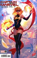 Variant Cover for Captain Marvel: Dark Past #1