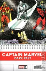 Variant Cover for Captain Marvel: Dark Past #1