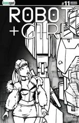 Variant Cover for Robot + Girl #11