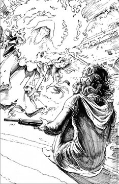 Variant Cover for White Sky #1