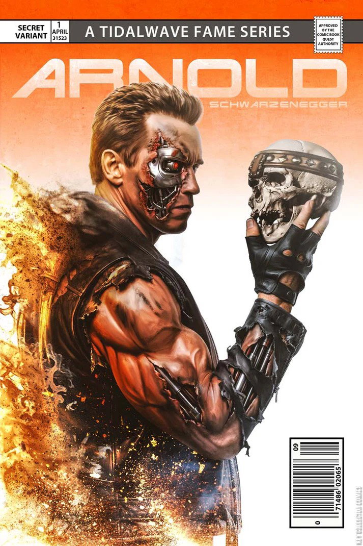 Fame: Arnold Schwarzenegger #1 Comic Book Quest – Value & Details