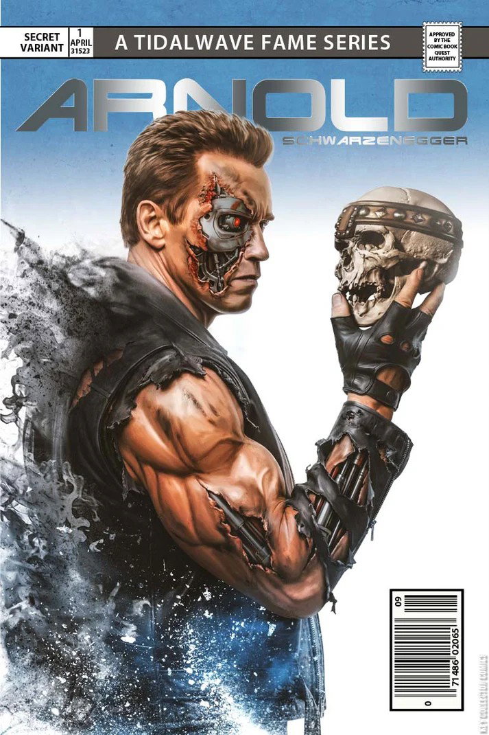Fame: Arnold Schwarzenegger #1 Comic Book Quest – Value & Details
