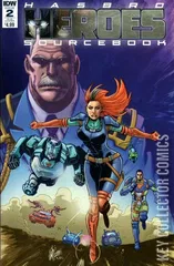 Variant Cover for Hasbro Heroes Sourcebook #2