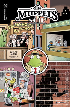 Variant Cover for Muppets Noir #2