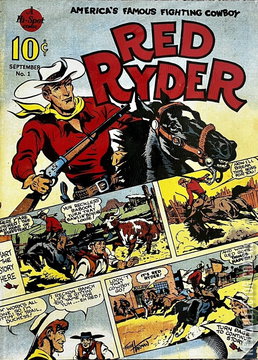 Variant Cover for Red Ryder Comics #1