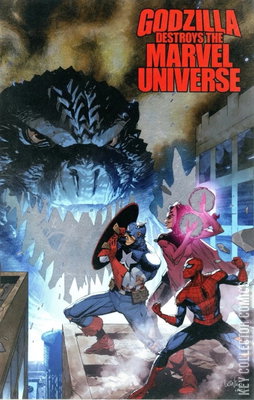 Godzilla Destroys the Marvel Universe