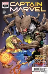 Cover for Captain Marvel #45