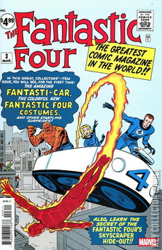 Variant Cover for Fantastic Four #3