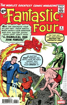 Variant Cover for Fantastic Four #6