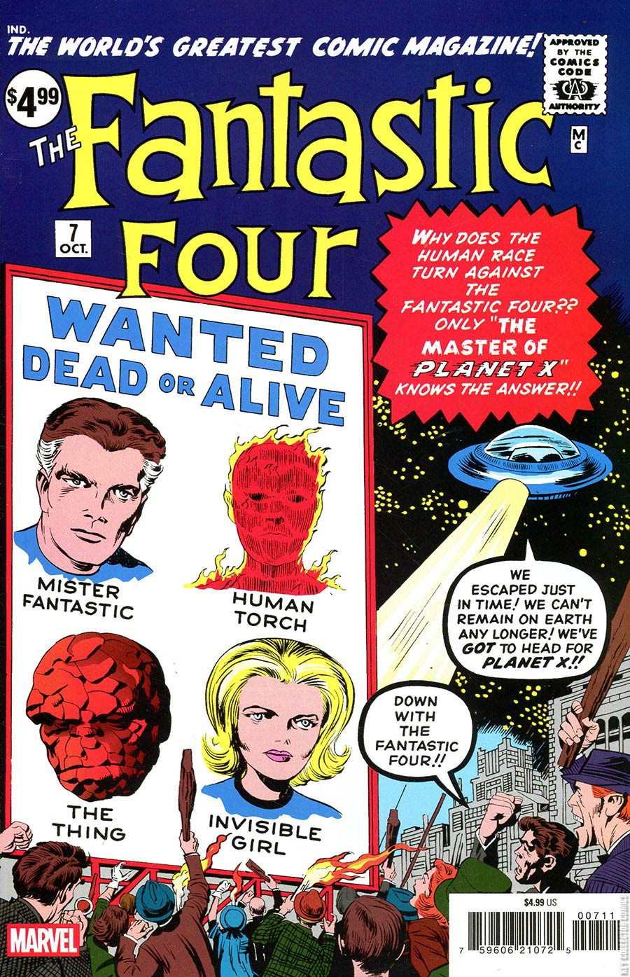 Fantastic Four #7 Facsimile – Value & Details | Key Collector Comics