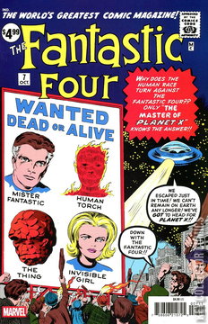 Variant Cover for Fantastic Four #7