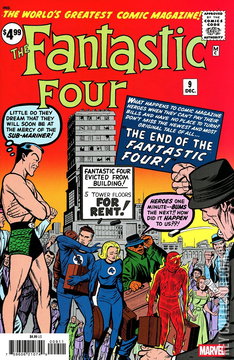 Variant Cover for Fantastic Four #9