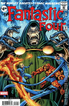 Variant Cover for Fantastic Four #10