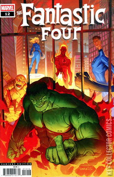 Variant Cover for Fantastic Four #12