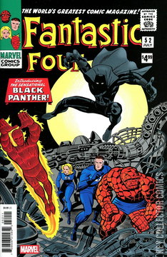 Variant Cover for Fantastic Four #52