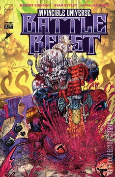 Variant Cover for Invincible Universe: Battle Beast #8