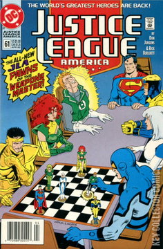 Variant Cover for Justice League America #61