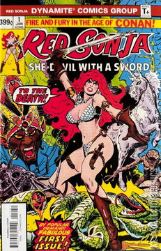 Variant Cover for Red Sonja #1