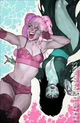 Variant Cover for Harley Quinn x Elvira #4
