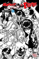 Variant Cover for Harley Quinn x Elvira #5