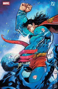 Variant Cover for Marvel / DC: Spider-Man / Superman #1