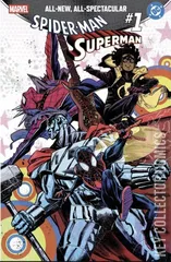 Variant Cover for Marvel / DC: Spider-Man / Superman #1