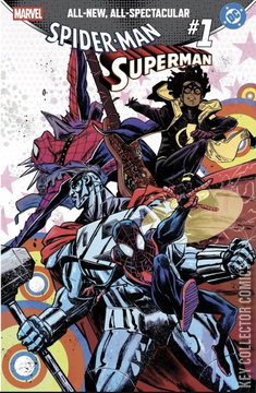 Variant Cover for Marvel / DC: Spider-Man / Superman #1