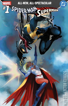 Variant Cover for Marvel / DC: Spider-Man / Superman #1