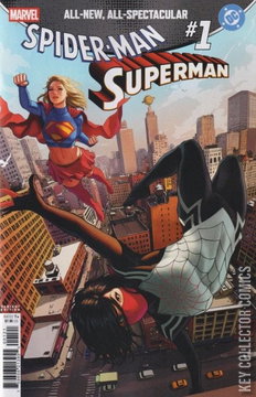 Variant Cover for Marvel / DC: Spider-Man / Superman #1