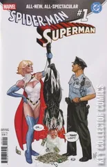 Variant Cover for Marvel / DC: Spider-Man / Superman #1