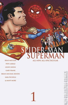 Variant Cover for Marvel / DC: Spider-Man / Superman #1