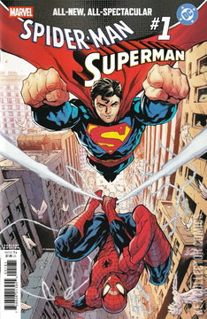 Variant Cover for Marvel / DC: Spider-Man / Superman #1