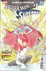 Variant Cover for Marvel / DC: Spider-Man / Superman #1
