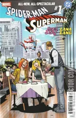 Variant Cover for Marvel / DC: Spider-Man / Superman #1