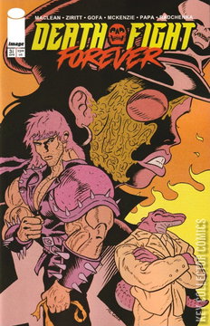 Variant Cover for Death Fight: Forever #3