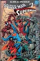 Variant Cover for Marvel / DC: Spider-Man / Superman #1