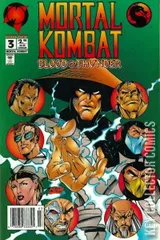 Variant Cover for Mortal Kombat Blood & Thunder #3