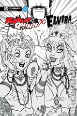 Variant Cover for Harley Quinn x Elvira #5