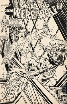 Variant Cover for Stadium Comics Monsters #1