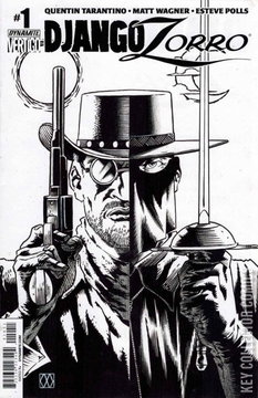 Variant Cover for Django / Zorro #1