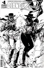 Variant Cover for Django / Zorro #4
