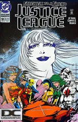 Variant Cover for Justice League America #91
